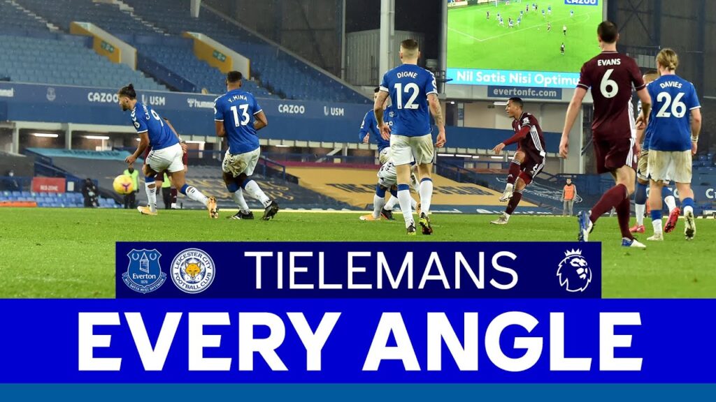 EVERY ANGLE | Youri Tielemans vs. Everton | 2020/21