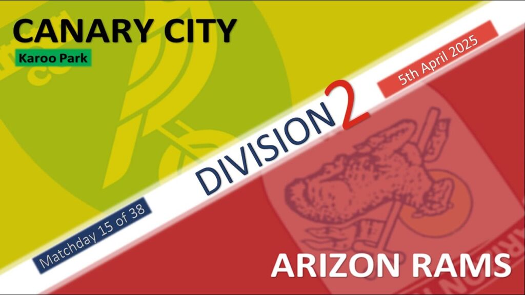 2025 - Division Two, matchday 15 - Canary City v Arizon Rams