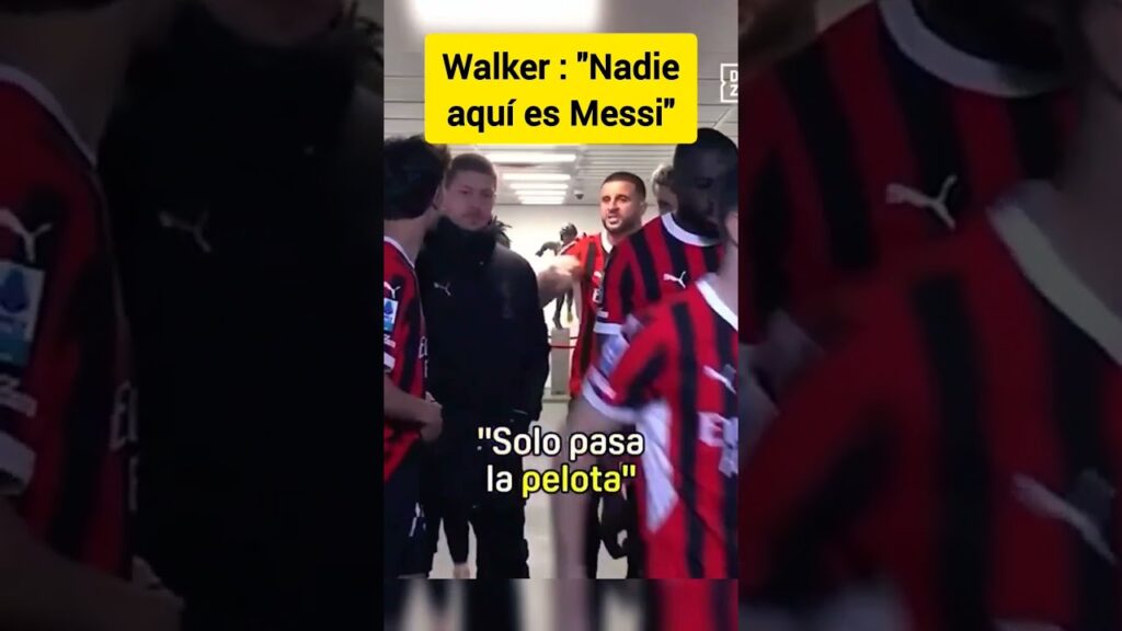 😯"Nadie aquí es Messi" El reclamo de Walker a Joao Felix #futbol #messi