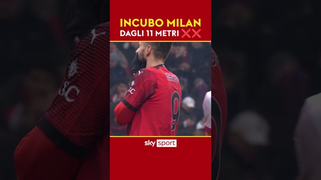 🤯 Doppio penalty per i rossoneri: dopo Giroud, sbaglia anche Theo Hernandez nella ripresa