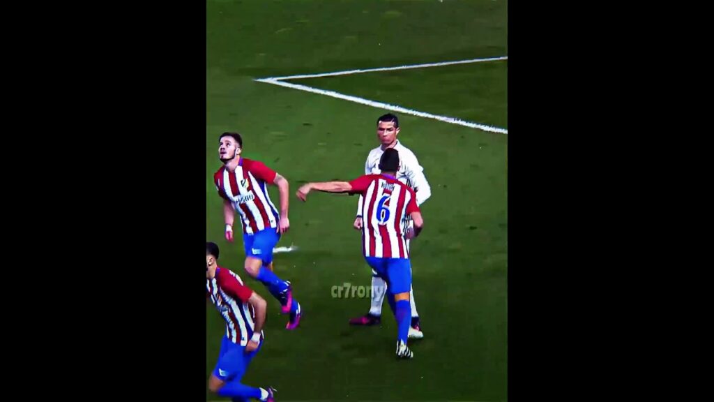 Ronaldo vs Koke 🤜🤛 #ronaldo