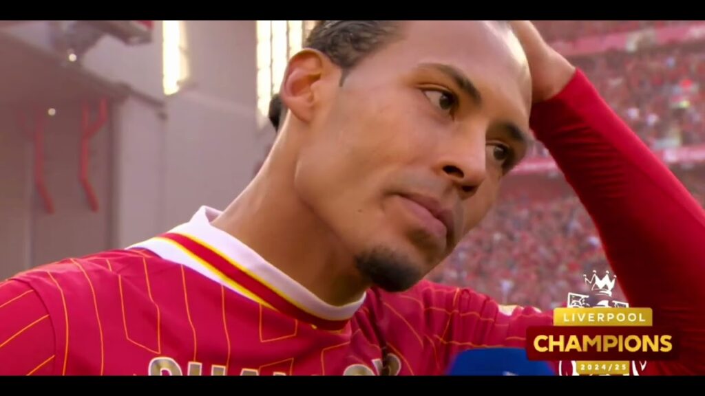 Virgil Van Dijk Post Match Interview || Liverpool VS Tottenham 5-1 || Liverpool Are Champions