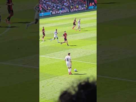 Bruno Fernandes sublime pass to Garnacho vs Bournemouth - Garnacho missed