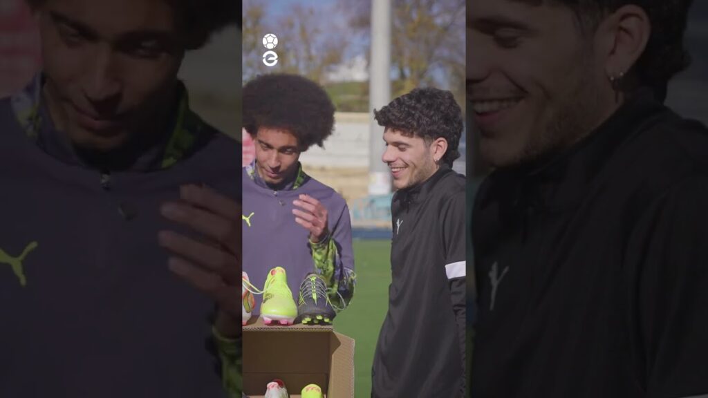 👟 ORDENA las BOTAS con AXEL WITSEL #shorts