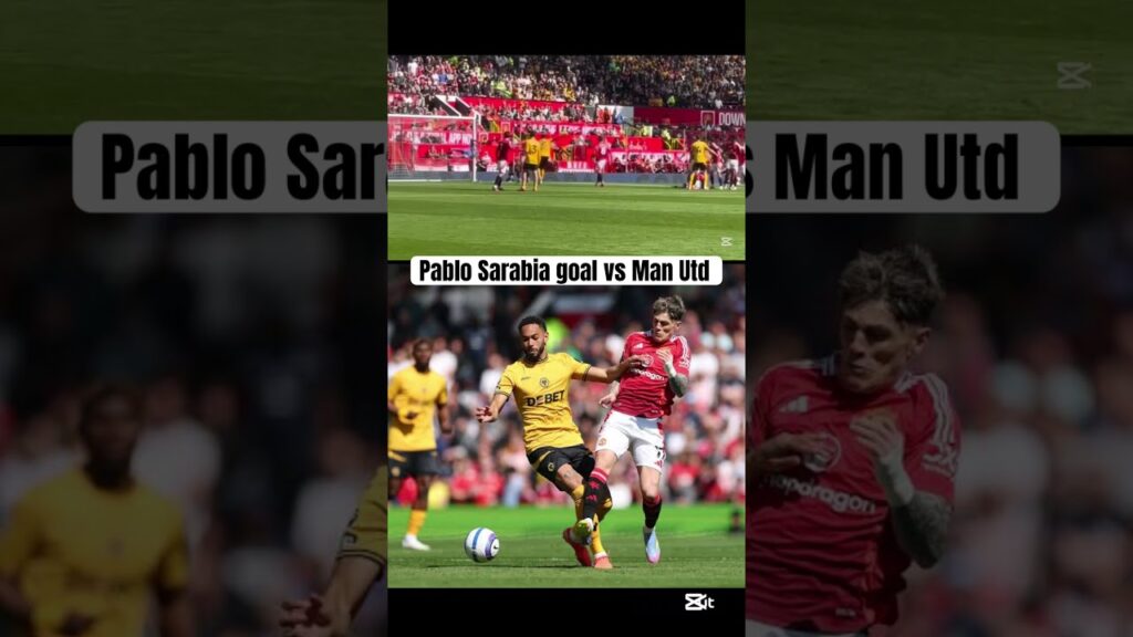 Pablo Sarabia Goal 🤯 Manchester United vs Wolves 0-1 | Highlights & Goals