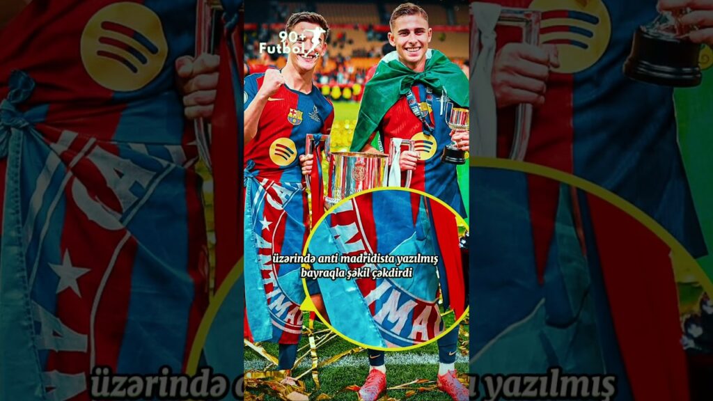 Barcelona ulduzu Gavi ⚽ Real Madrid-ə qarşı açıq-aşkar nifrətini göstərdi 😤
