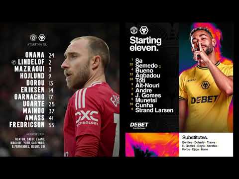 Manchester United VS Wolverhampton Wanderers - Premier League 2024/25 - BBC Radio 5 Live commentary