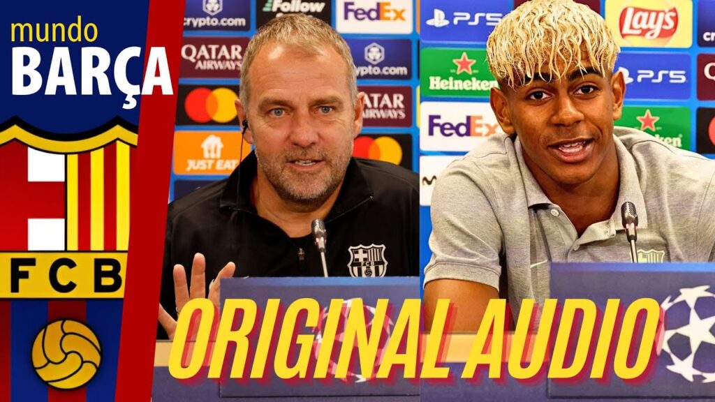 BARÇA: Hansi Flick & Lamine Yamal’s Press Conference | FC Barcelona vs Inter (ORIGINAL AUDIO)
