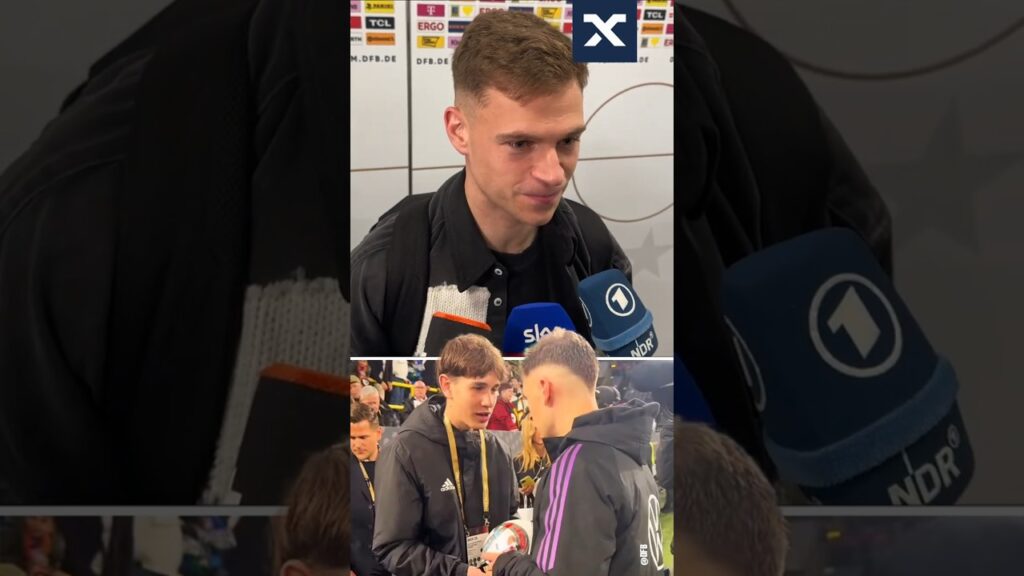 Kimmich lobt den Balljungen 🤝🤝