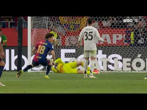 Jules Kounde Goal vs Real madrid - Barcelona 3-2 Real madrid 26-4-2025 copa del rey