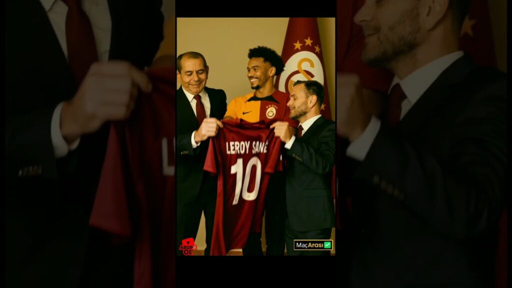 🟡🔴 GALATASARAY LEROY SANE İLE İLGİLENİYOR #leroysane #galatasaray#okanburuk #galatasaraytransfer #gs