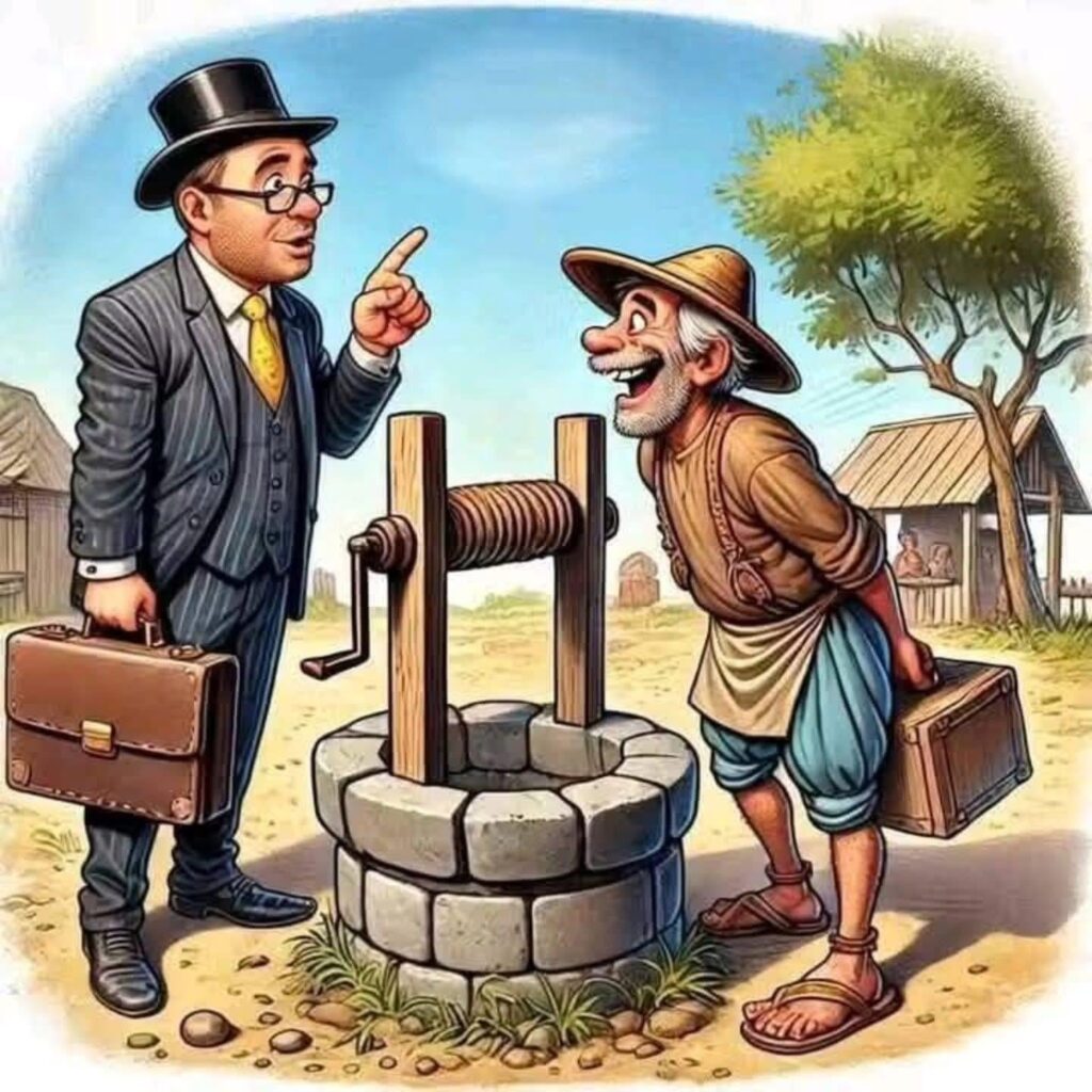 O Advogado, o Professor e o Poço