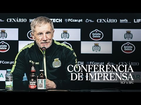 SCF x BFC (Conferência de Imprensa Stuart Baxter)