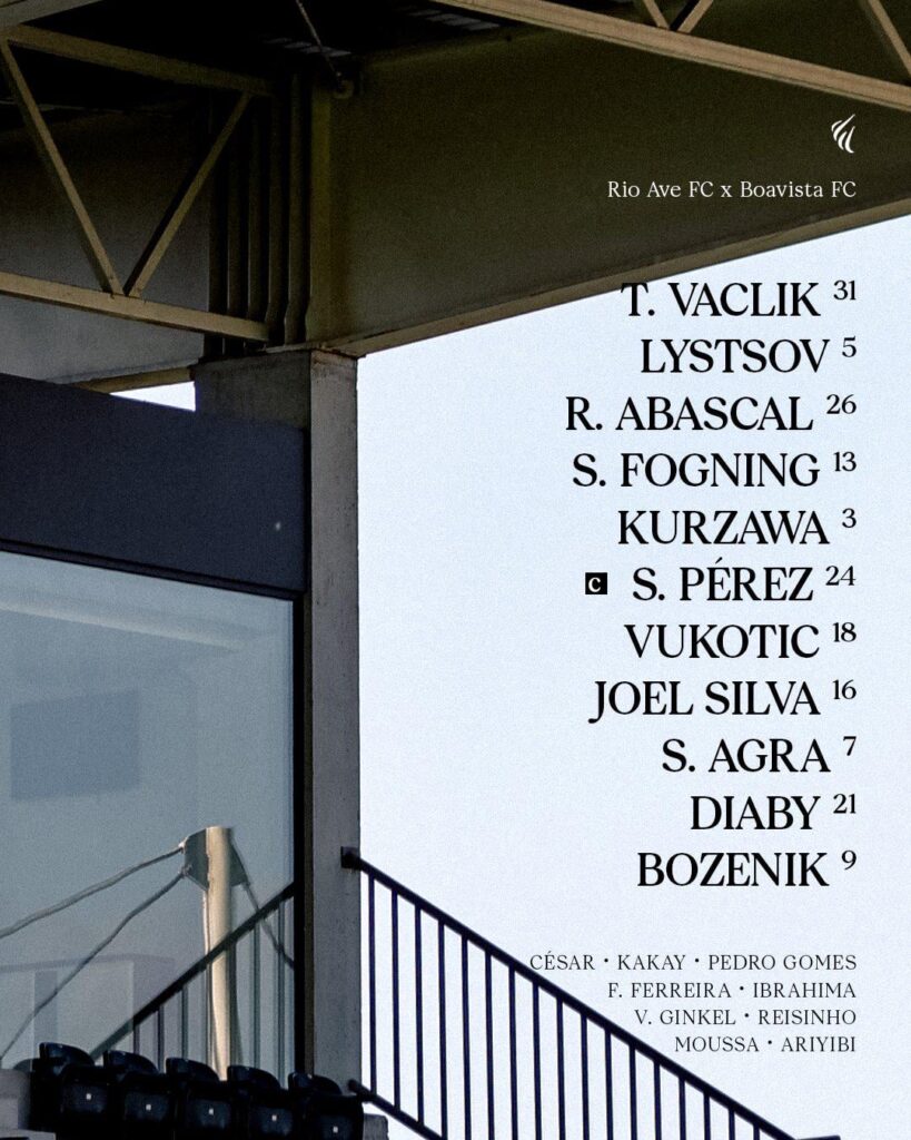 Match Thread | Liga Portugal Jornada 28: Rio Ave FC vs Boavista FC