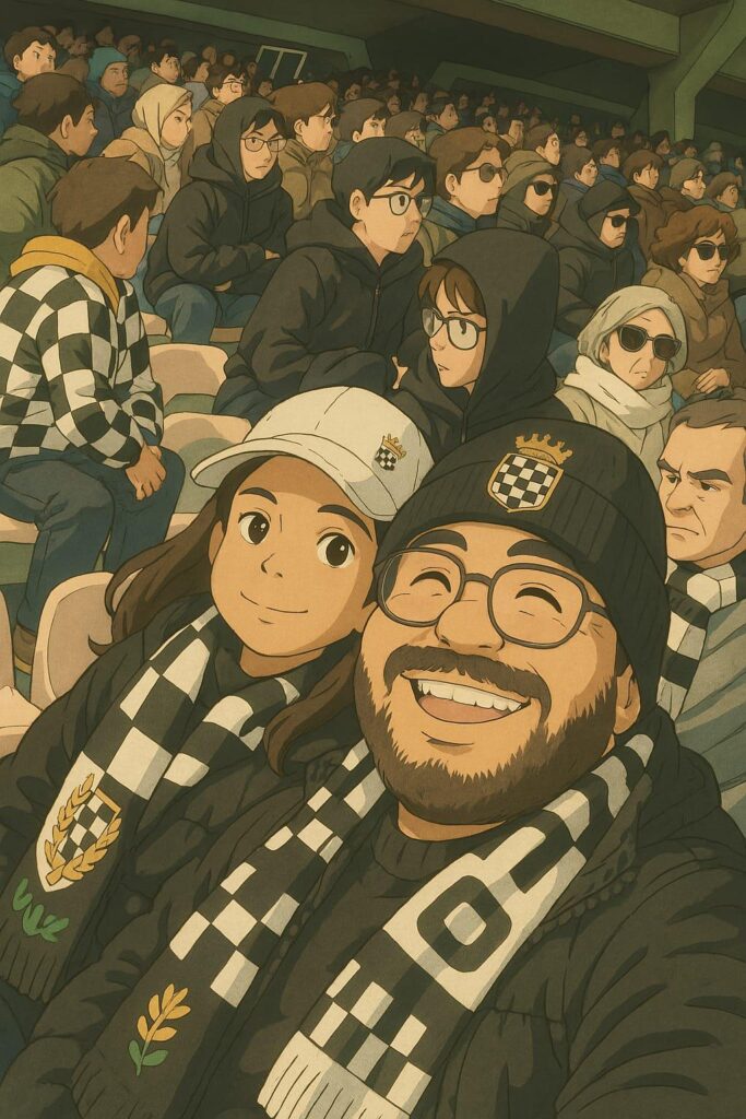 Ja no Não irei mais ao estádio pelo resto da temporada.