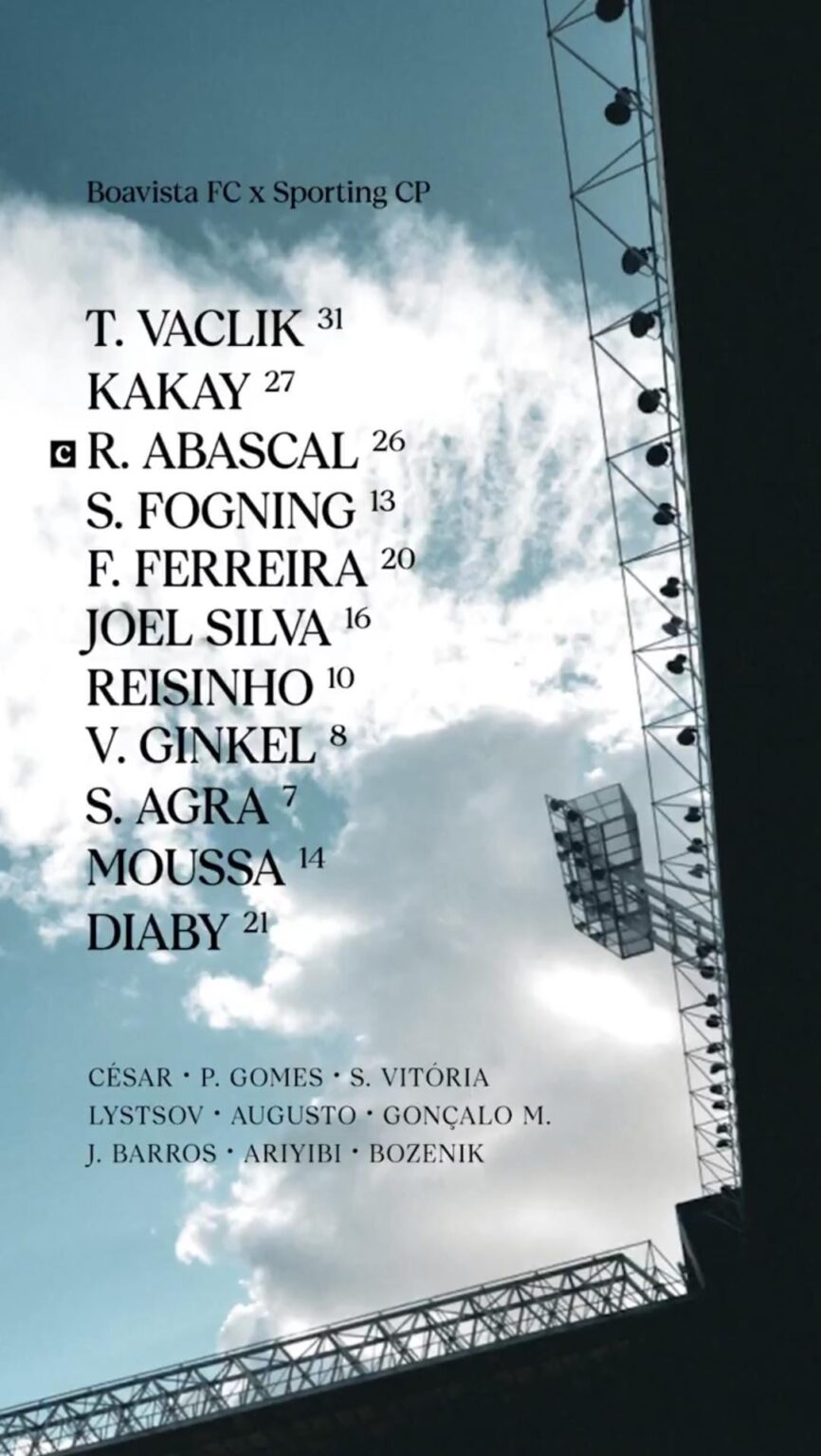 Match Thread | Liga Portugal Jornada 31: Boavista FC vs Sporting CP