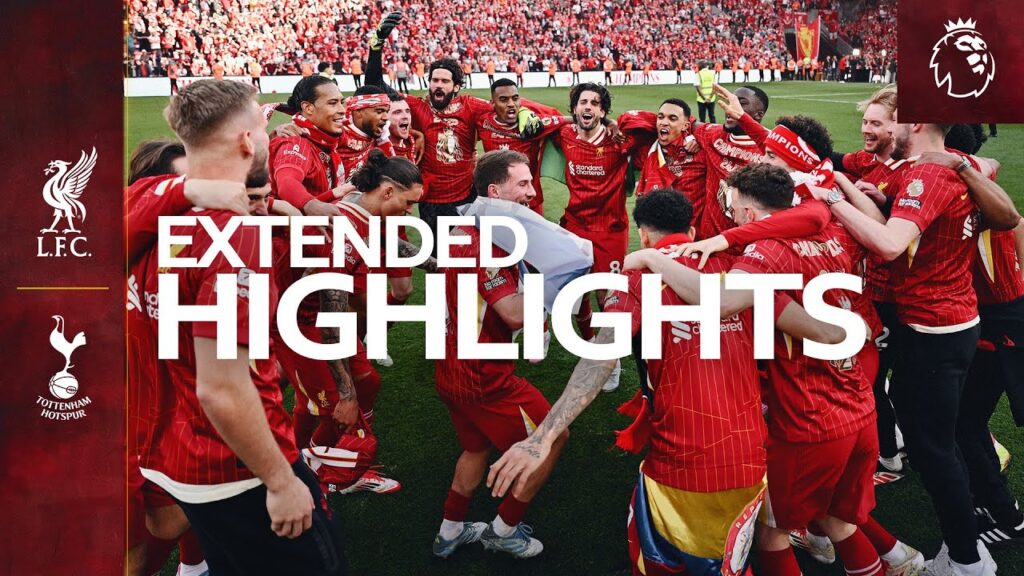 Extended Highlights: Liverpool 5-1 Tottenham | PREMIER LEAGUE CHAMPIONS