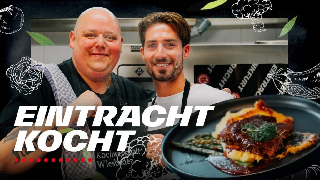 Eintracht kocht… mit Kevin Trapp & ‪‪‪@BerndZehner I Filet mit Kartoffelbrei I Präsentiert von Pepsi