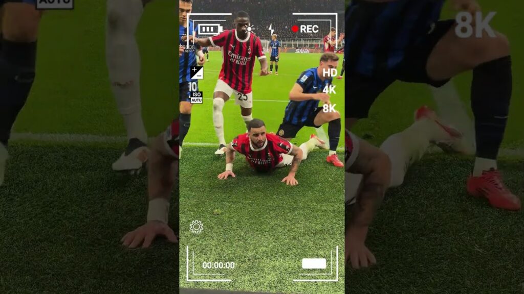 All eyes on 𝑲𝒚𝒍𝒆 𝑾𝒂𝒍𝒌𝒆𝒓's derby | Player Cam | #shorts