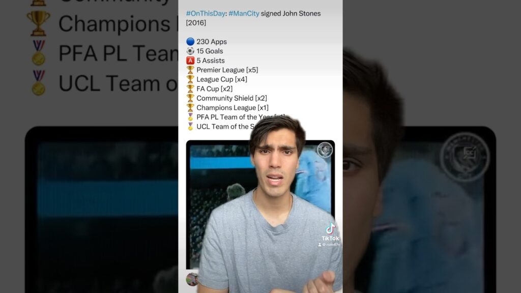 JOHN STONES IS THE BEST CDM IN THE WORLD‼️🔥 #football #shorts