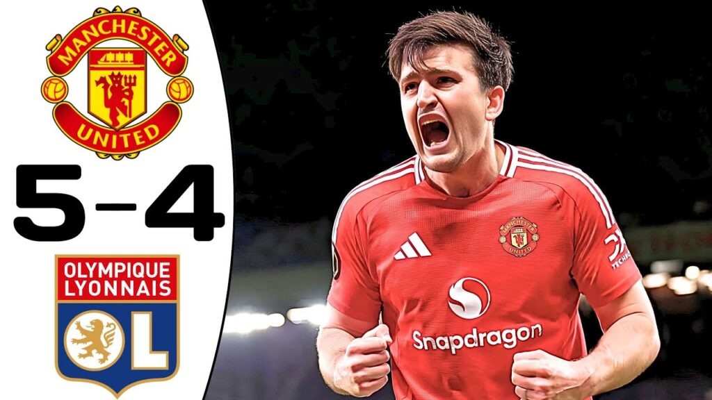 Manchester United vs Lyon 5-4 | HIGHLIGHTS