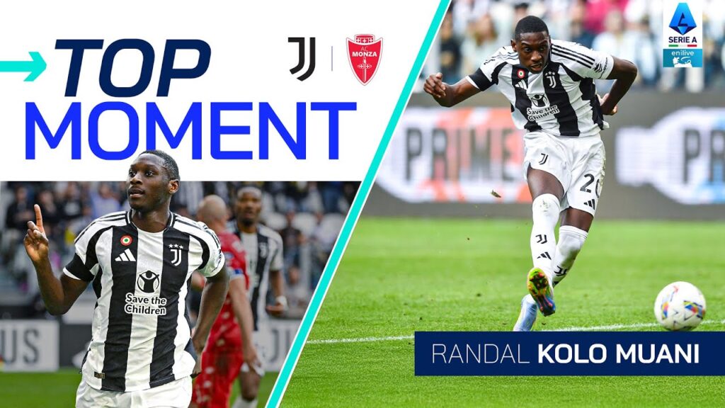 Kolo Muani Ends His Goal Drought | Top Moment | Serie A 2024/25