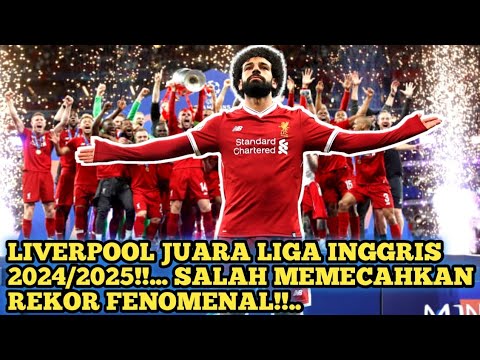 Berita Bola Terbaru !... Liverpool Juara Liga Inggris 2024/2025 Usai Hajar Tottenham 5-1