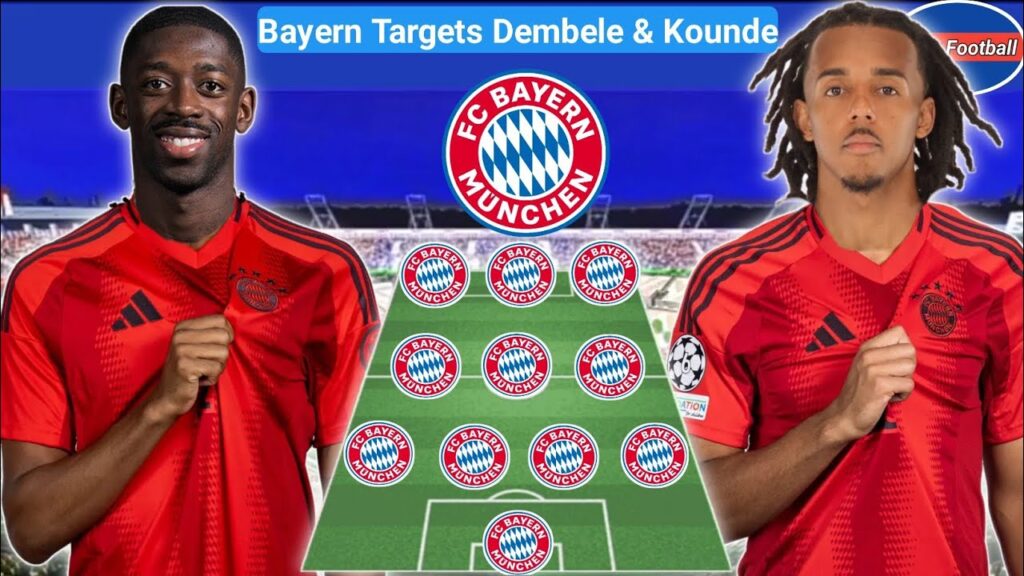 Bayern Munich's Predicted Lineup 25/26 - Dembele & Kounde 🔥 Bayern Munich Transfer News Summer 2025