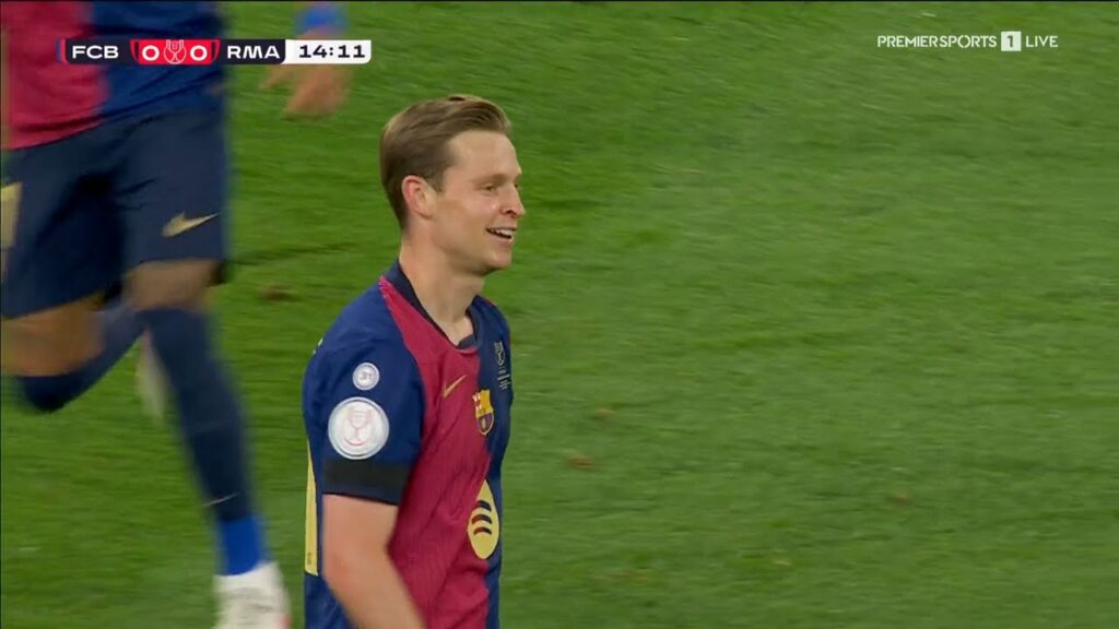 FRENKIE DE JONG VS REAL MADRID 2025