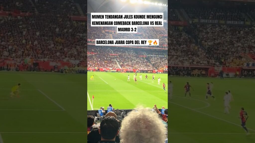 TENDANGAN ROKET DARII JULES KOUNDE 🚀