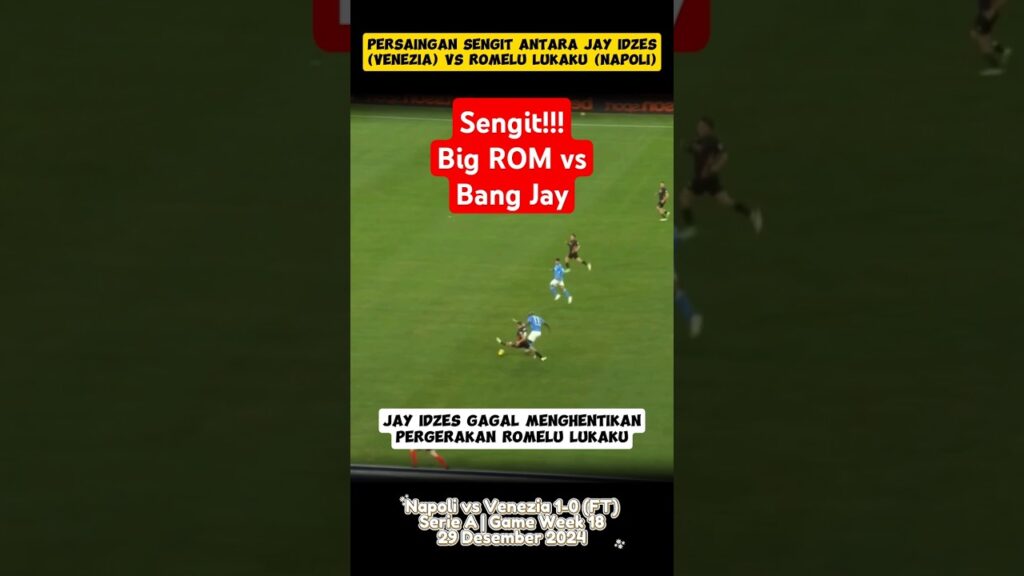🔥Romelu Lukaku: Salah satu lawan tangguh yang pernah dihadapi Jay Idzes di Serie A musim 2024/2025