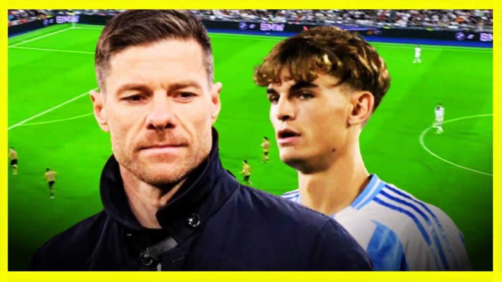 XABI ALONSO LE SEÑALA, CREE QUE EL JUGADOR DEBE IRSE DEL REAL MADRID SI VUELVE NICO PAZ