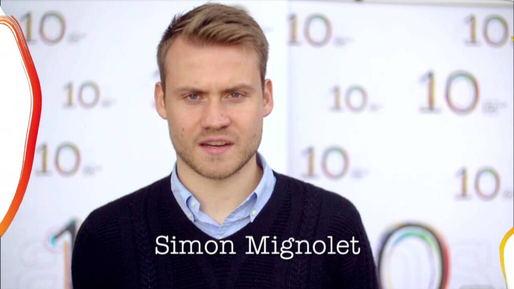 Be tv - 10 ans : les voeux de Simon Mignolet