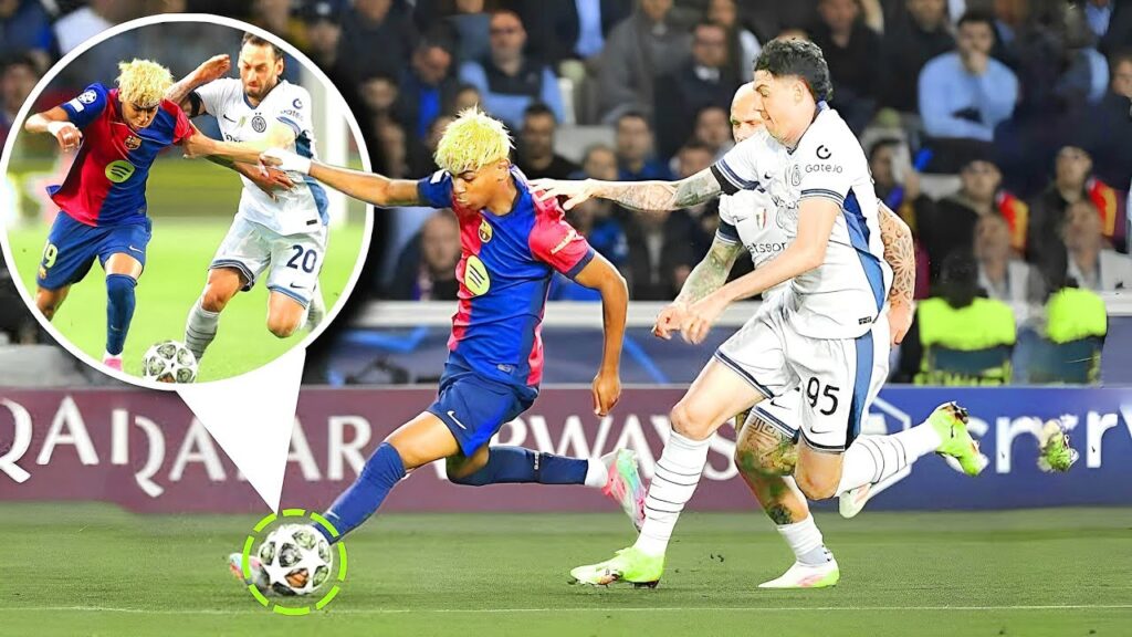 Lamine Yamal DESTROYS Inter Milan | Historic UCL Performance at 17! 🔥💫