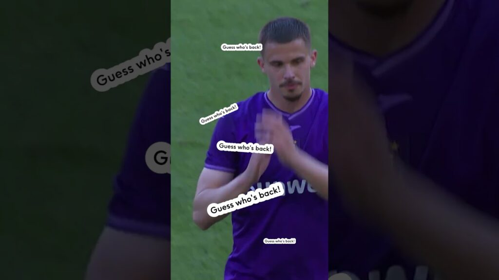 Guess who's back! Jan Vertonghen is back! #Voetbal #JPL #JanVertonghen