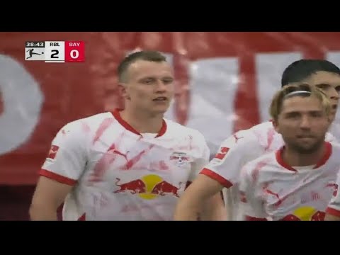 Lukas Klostermann Goal, RB Leipzig vs Bayern Munich (3-3) All Goals and Extended Highlights