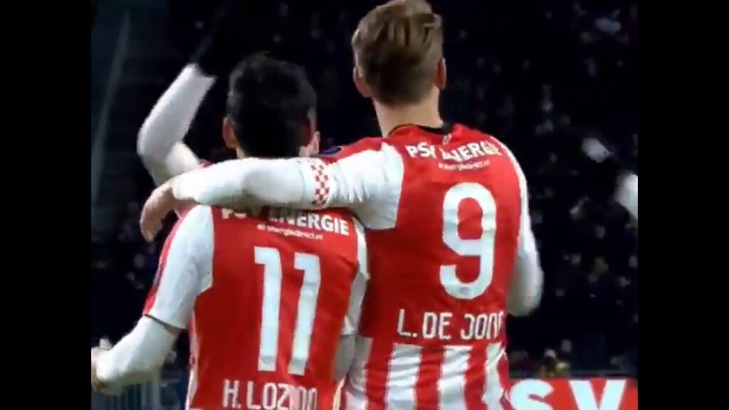 Wonderful assist by Luuk de Jong