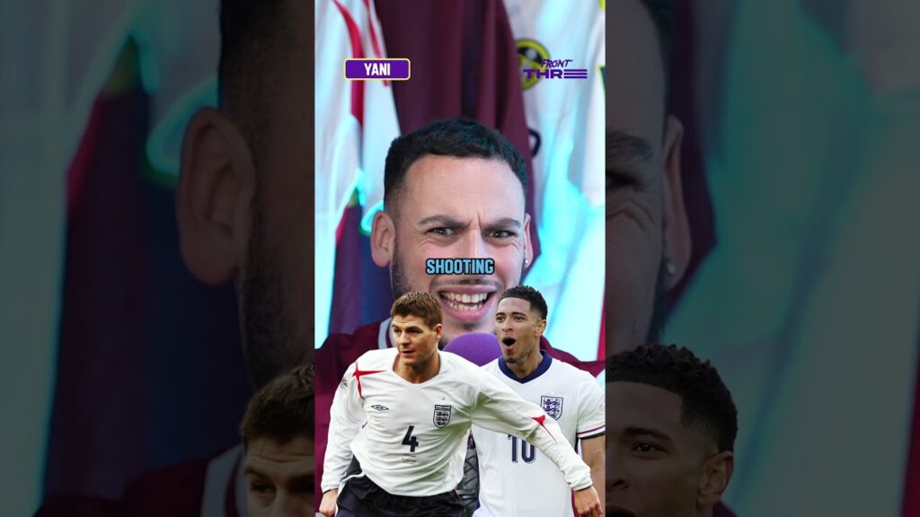 JUDE BELLINGHAM is BETTER than STEVEN GERRARD 🤯? #shorts #soccer #football