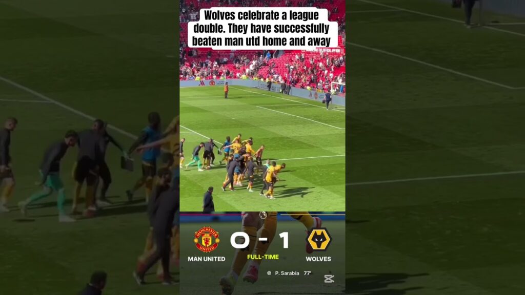 Pablo Sarabia Goal 🤯 Manchester United vs Wolves 0-1 | Highlights & Goals | Premier League