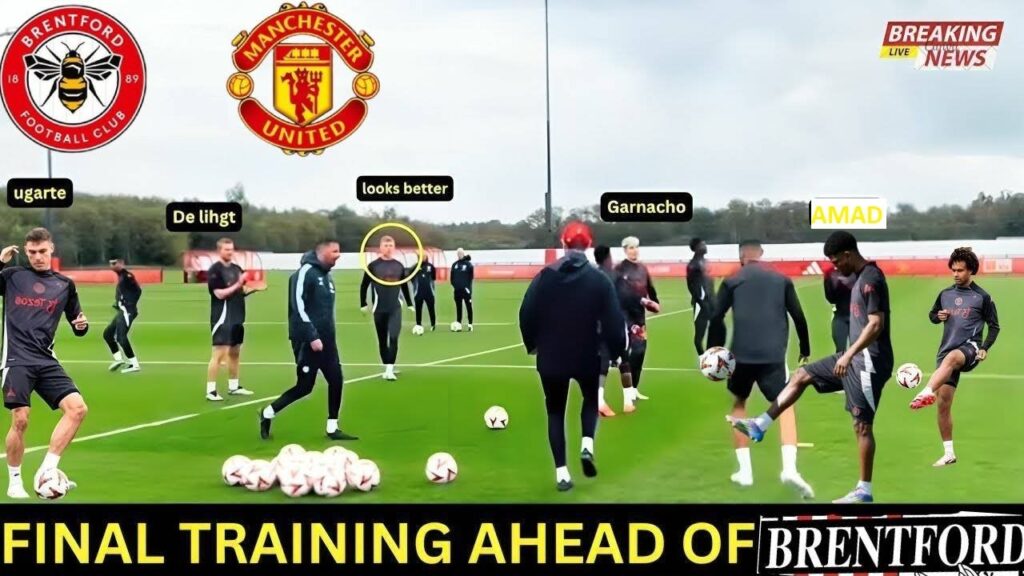 NO REST🛑CHIBO,MAINO,AMAD,DE LIGHT🔥MAN UNITED TRAINING NEWS TO FACE BRENTFORD✅CONFIRMED#manunitednews