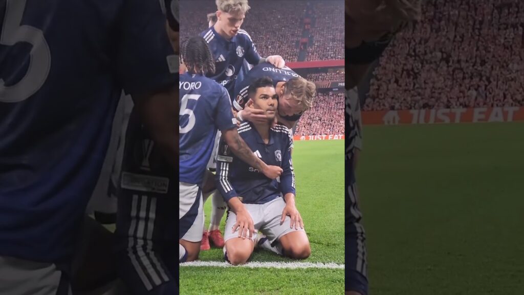 Casemiro goal vs Athletic Club - Maguire Cross 🔥