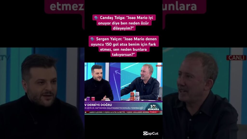 Sergen Yalçın: “Joao Mario denen oyuncu 150 gol atsa benim için fark etmez #keşfet #gündem #haber