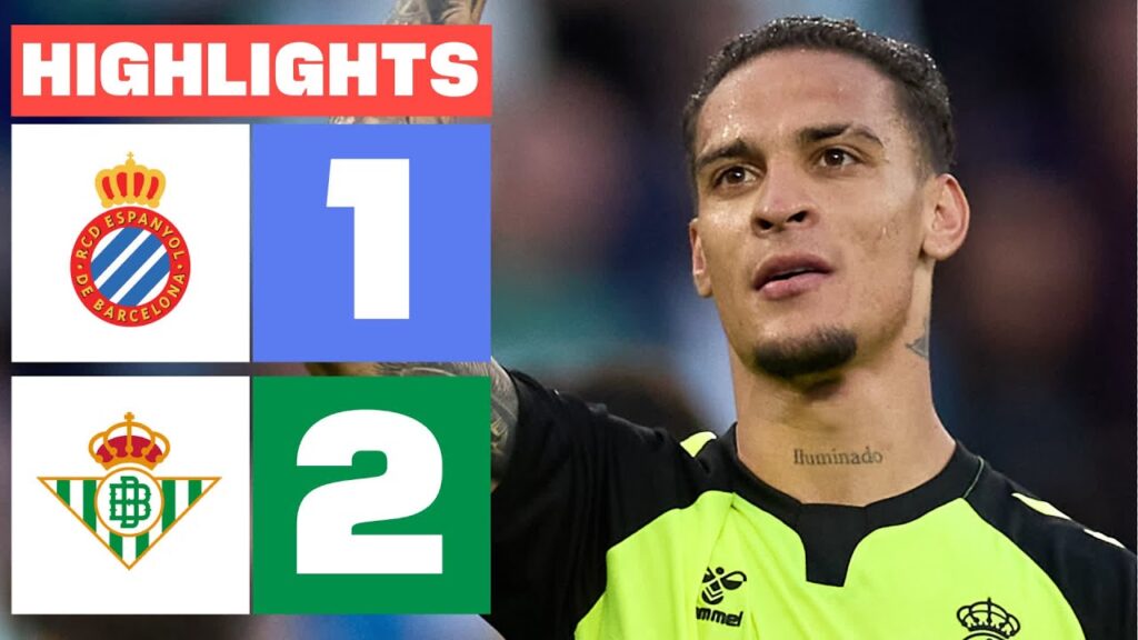 RCD ESPANYOL 1 - 2 REAL BETIS I RESUMEN LALIGA EA SPORTS