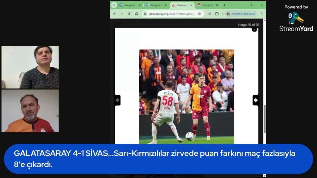 LaF oLa FuTBoL-112.Yayın-GALATASARAY ÖZEL(03.05.2025)*GALATASARAY 4-1 SİVAS*Zirvede puan farkı 8.
