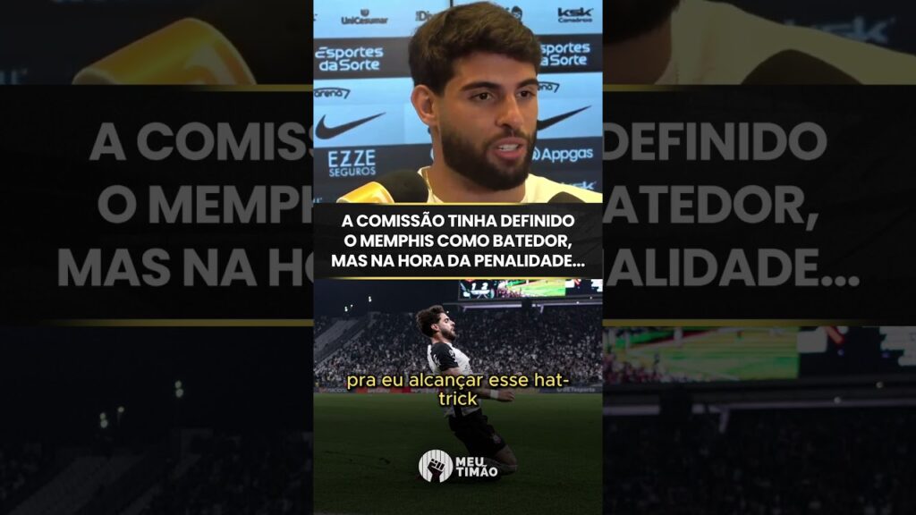 MEMPHIS DEPAY DEIXOU YURI ALBERTO BATER O PÊNALTI
