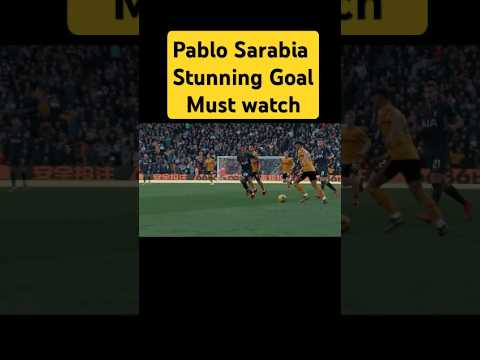 Pablo Sarabia Stunning Goal 💯 #football