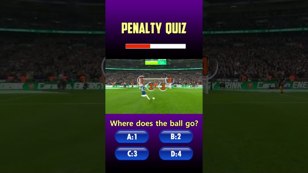 Where does César Azpilicueta's penalty go? | Penalty Quiz 64. #footballquiz #footballshorts