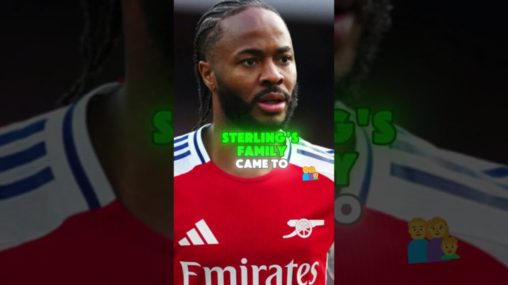 Raheem Sterling’s parents moved to England when he was just 5  #football #championsleague #soccer