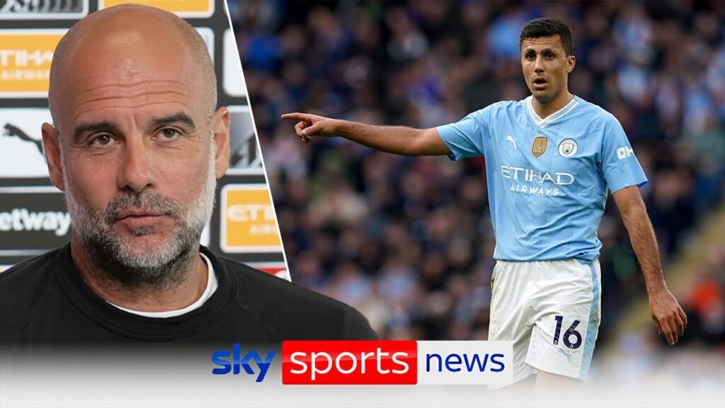 Man City: Pep Guardiola unsure on Rodri return date but confirms Haaland won't face Wolves