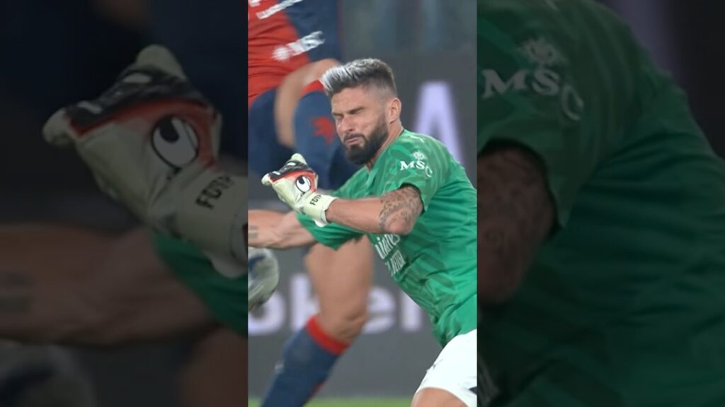 Siam venuti quassù per vedere parare Giroud 🎶 | #shorts